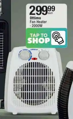 Checkers Hyper Ottimo Fan Heater offer