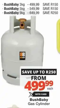 Checkers Hyper BushBaby Gas Cylinder offer