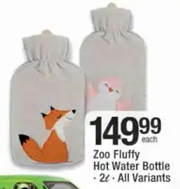 Checkers Hyper Zoo Fluffy Hot Water Bottle offer