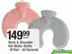 Checkers Hyper Neck & Shoulder Hot Water Bottle offer