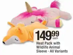 Checkers Hyper Heat Pack with Wildlife Animal Sleeve offer