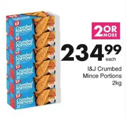 Save Hyper I&J Crumbed Mince Portions offer