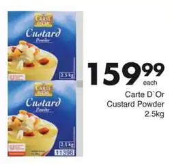 Save Hyper Carte D'Or Custard Powder offer