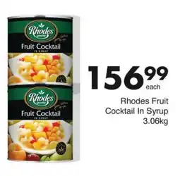 Save Hyper Rhodes Fruit Cocktail In Syrup offer