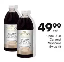Save Hyper Carte D'Or Caramel Milkshake Syrup offer