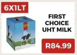 Saverite First choice uht milk offer