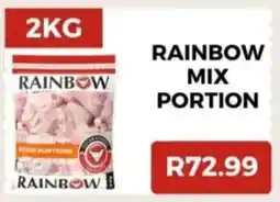 Saverite Rainbow mix portion offer