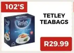 Saverite Tetley teabags offer