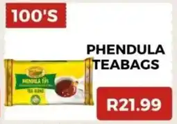 Saverite Phendula teabags offer