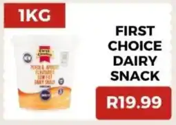 Saverite First choice dairy snack offer