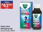 Africa Cash and Carry Vicks Xtra Strong Syrup-100ml Each offer