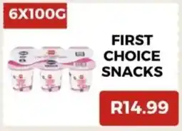 Saverite First choice snacks offer