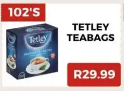Saverite Tetley teabags offer