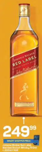 Pick n Pay Johnnie Walker Red Label Blended Scotch Whisky offer
