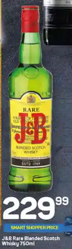 Pick n Pay J&B Rare Blended Scotch Whisky offer