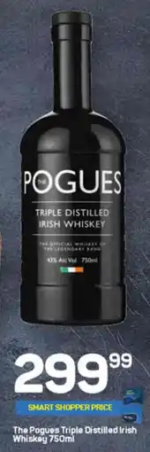 Pick n Pay The Pogues Triple Distilled Irish Whiskey offer