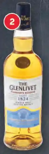 Pick n Pay The Glenlivet Founder's Reserve Single Malt Scotch Whisky offer