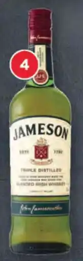 Pick n Pay Jameson Triple Distilled Irish Whiskey offer