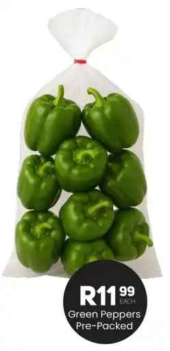 Take 'n Pay Green Peppers Pre-Packed offer