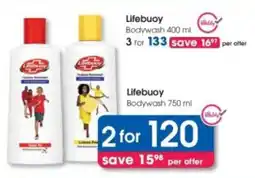 Clicks Lifebuoy Bodywash offer