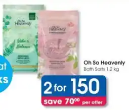 Clicks Oh So Heavenly Bath Salts offer