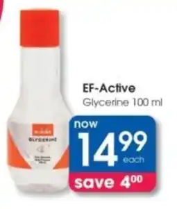 Clicks EF-Active Glycerine offer