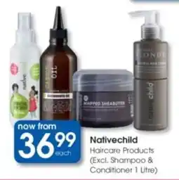 Clicks Nativechild Haircare Products offer