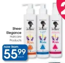 Clicks Sheer Elegance Haircare Products offer
