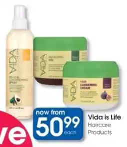 Clicks Vida is Life Haircare Products offer