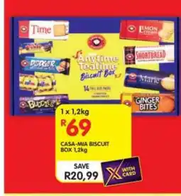 Shoprite CASA-MIA BISCUIT BOX 1,2kg offer
