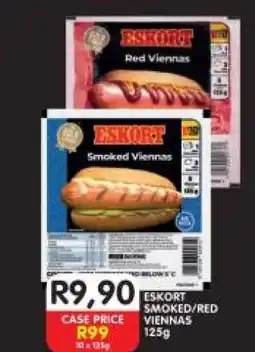 Shoprite ESKORT Smoked/Red Viennas 125g offer