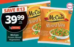 Checkers McCain Frozen Mixed Vegetables offer
