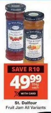 Checkers St. Dalfour Fruit Jam All Variants offer