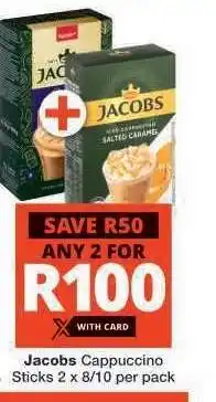 Checkers Jacobs Cappuccino Sticks offer