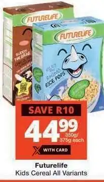 Checkers Futurelife Kids Cereal All Variants offer