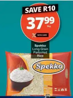 Checkers Spekko Long Grain Parboiled Rice offer