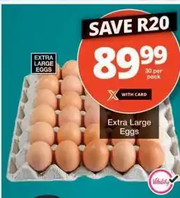 Checkers Extra Large Eggs offer