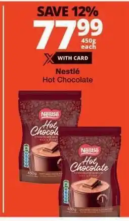 Checkers Nestlé Hot Chocolate offer