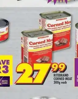 Shoprite Ritebrand Corned Meat offer