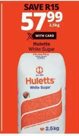Checkers Huletts White Sugar offer
