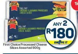 Pick n Pay Hypermarket First Choice Processed Cheese Slices Assorted 900g offer