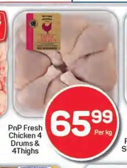 Pick n Pay Hypermarket PnP Fresh Chicken 4 Drums & 4 Thighs offer