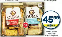 Pick n Pay Hypermarket Ouma Rusks Assorted offer