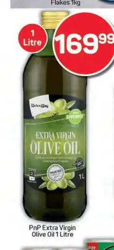 Pick n Pay Hypermarket PnP Extra Virgin Olive Oil 1 Litre offer