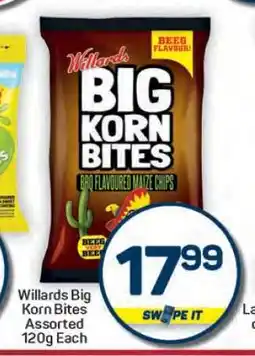 Pick n Pay Hypermarket Willards Big Korn Bites offer