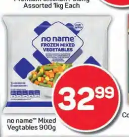 Pick n Pay Hypermarket no name Mixed Vegetables 900g offer