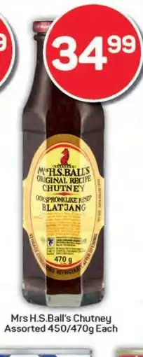 Pick n Pay Hypermarket Mrs H.S.Ball's Chutney offer