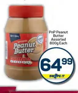 Pick n Pay Hypermarket PnP Peanut Butter Assorted 800g offer