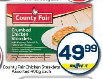 Pick n Pay Hypermarket County Fair Chicken Steaklets offer