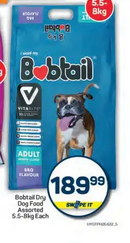 Pick n Pay Hypermarket Bobtail Dry Dog Food Assorted offer